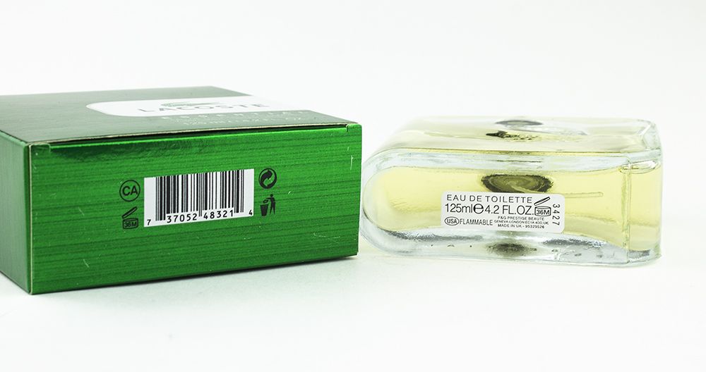 lacoste essential eau de toilette 125 ml